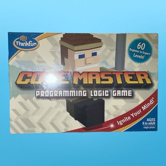 NEW Sealed Thinkfun Code Master Programming Logic Board Game Age 8+ 60 Levels - Picture 1 of 4